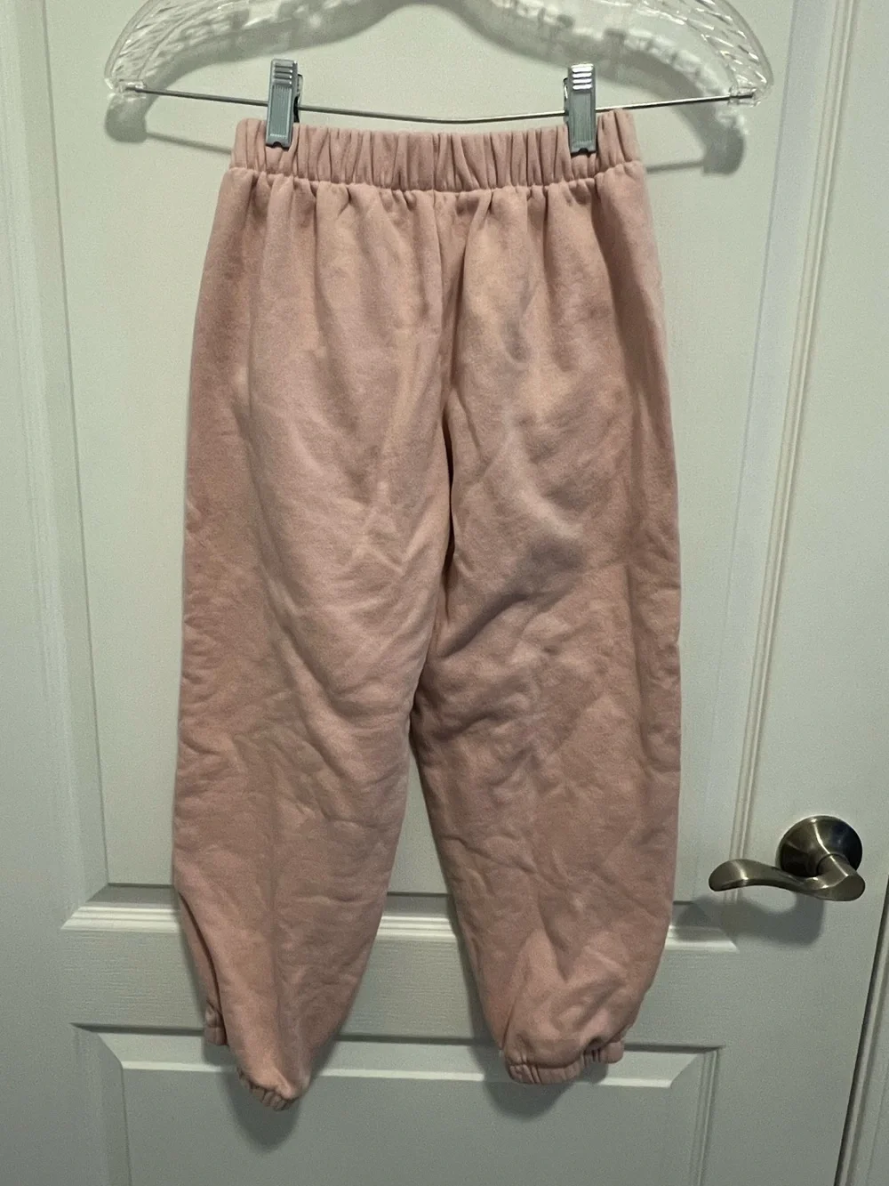 GAP Girls Light Pink Fleece Joggers